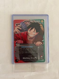 One Piece - Monkey D. Luffy (Ichiban Kuji Exclusive) English OP13-001 + protector
