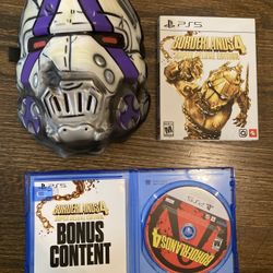 Borderlands 4 + Super Deluxe Content Bonus PS5 Games Mask Scav RPG Action Extra 