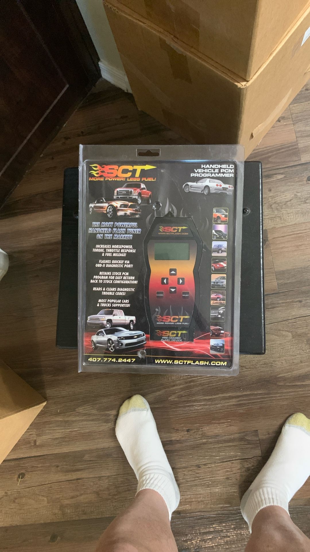 SCT Handheld Vehicle PCM Programmer