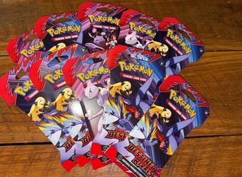 10 Sleeved Pokémon TCG Destined Rivals Booster Packs -  10 total sleeved packs!