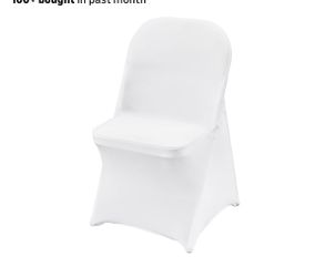 Stretch Spandex Folding Chair Covers, Universal Fitted Chair Cover, Removable Washable Protective Slipcovers, for Wedding, Holiday, Banquet, Party, Ce