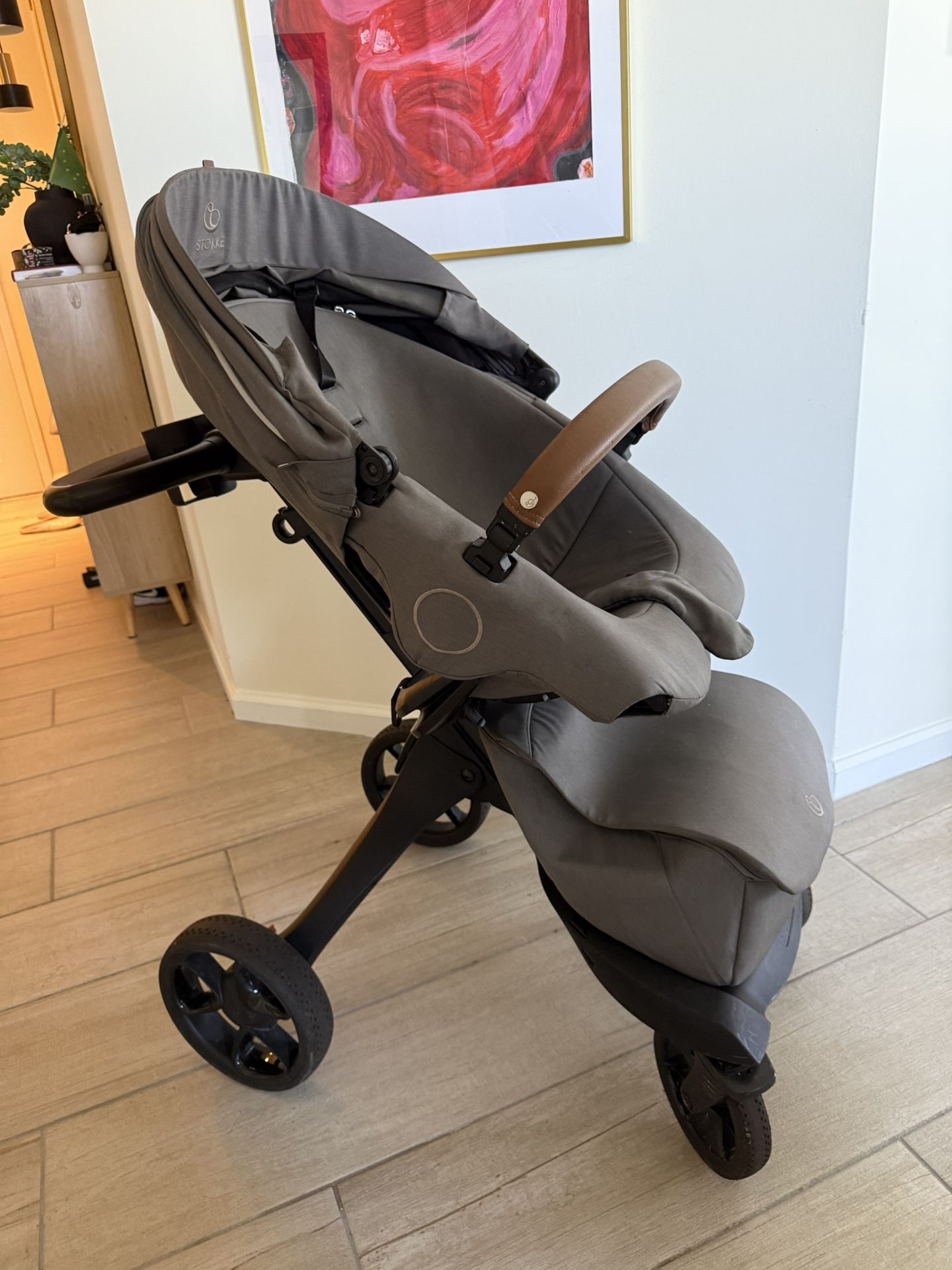 stokke trapp tripp Stokke Tripp Trapp High Chair with Newborn Set