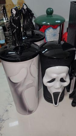 Scream 7 Cup W/ Topper Movie Theater Exclusive 2026 Horror Slasher Merchandise