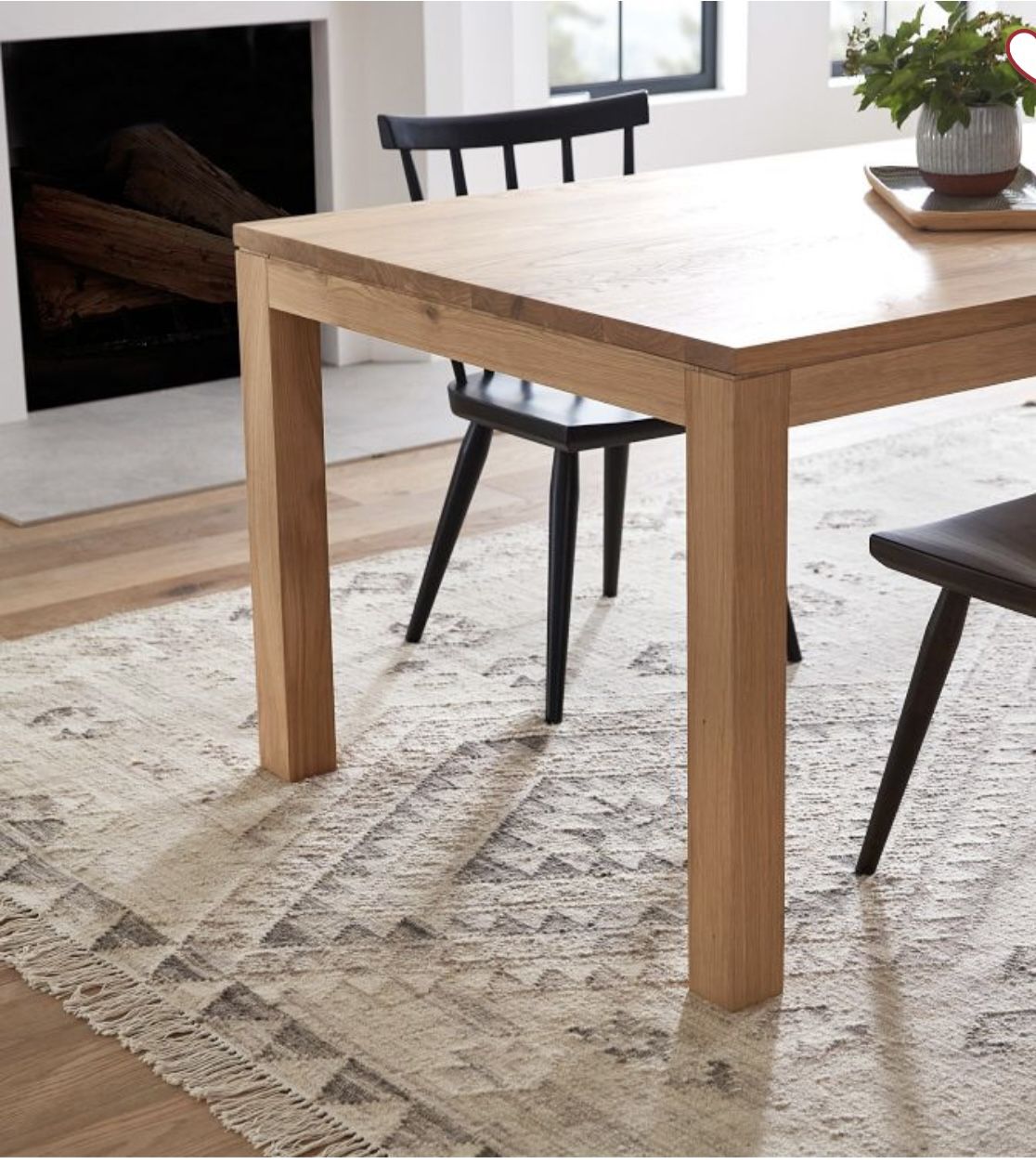 Rejuvenation Crosby Dining Table, 78"