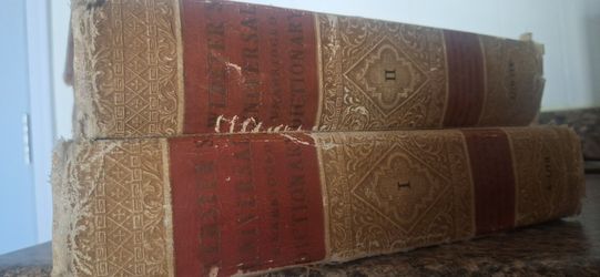 Vol. 1,2 Websters Dictionary