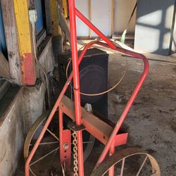 Vintage Milwaukee Welding Cart