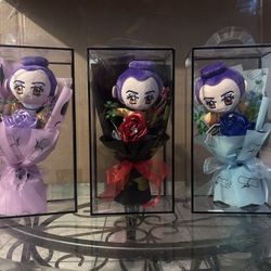Plush Doll Bouquet Set