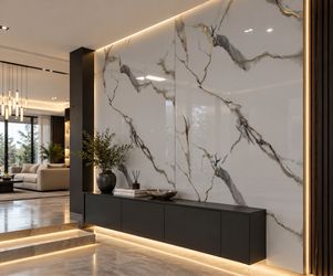 WPC glossy Marble, Wall Panels 4’ x9’ in stock in downtown LA