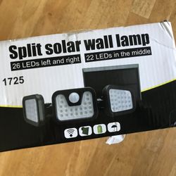 Two New Solar Wall Lamp