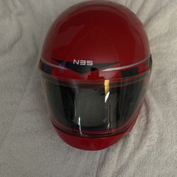 Nolan N35 Motorcycle Helmet Red Retails For 150