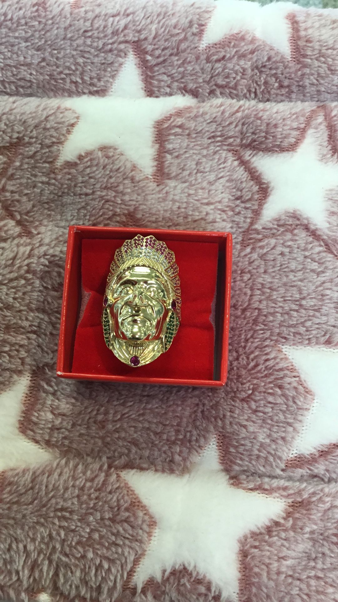 Indian Face Ring
