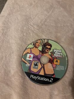 GTA Vice City Stories PS2 Disc