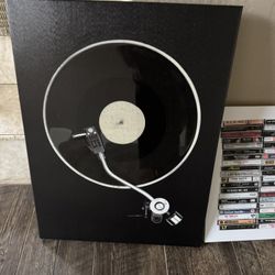 Art Canvas Deco Record Cassette 