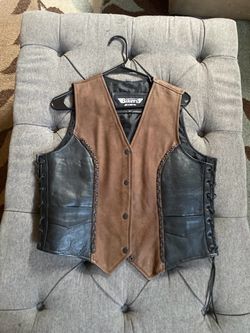 Leather vest