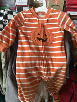 Halloween Pumpkin Onesie
