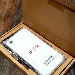 iPhone XR Clear Case + Glass Screen Protector NEW IN BOX!
