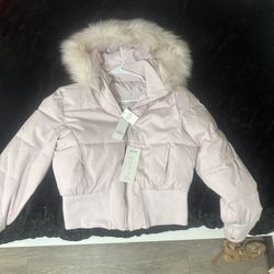 Hollister pink jacket 