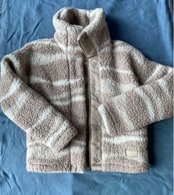 Abercrombie Kids Sherpa Fleece Jacket Size 9/10