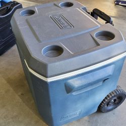 Coleman Cooler On Wheels