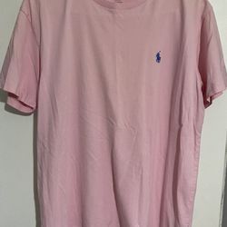 Polo Ralph Lauren Tee Shirt Pink Size M