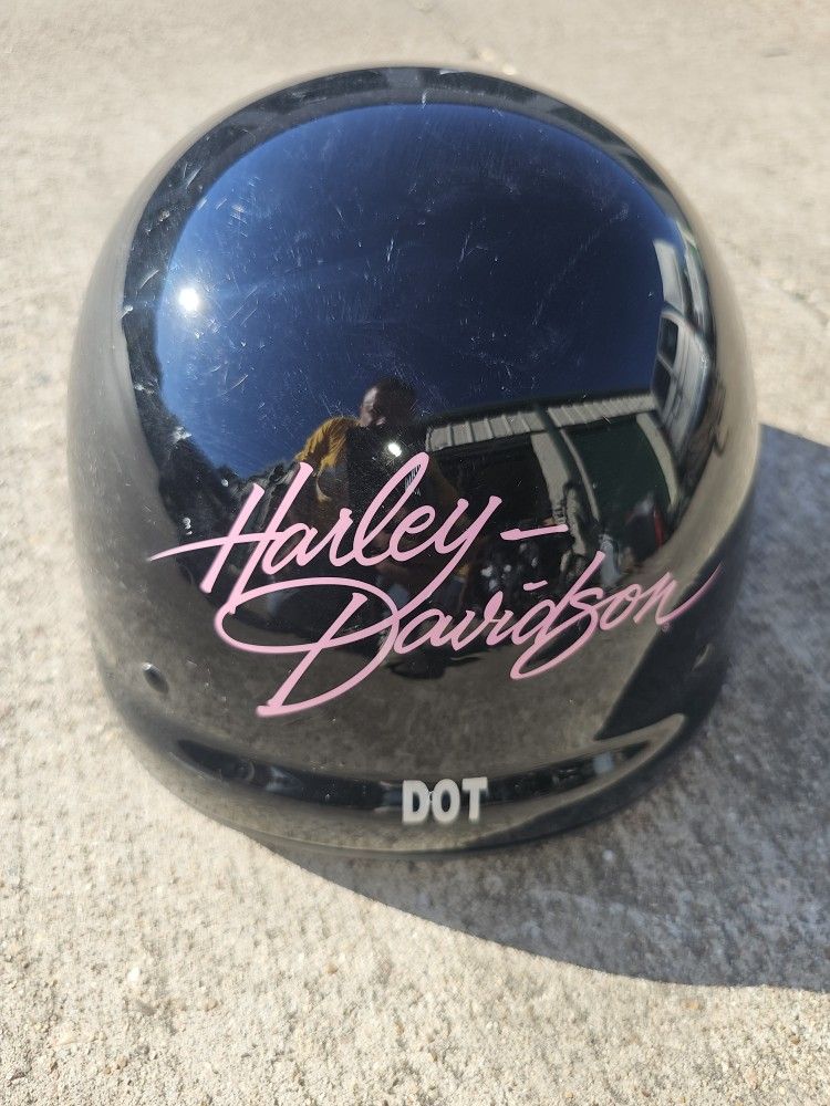 Harley Davidson DOT Approved womens helmet Small 55-56cm pink