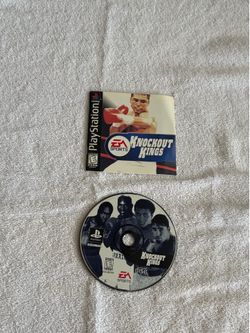 Sony PlayStation 1 Knockout Kings game