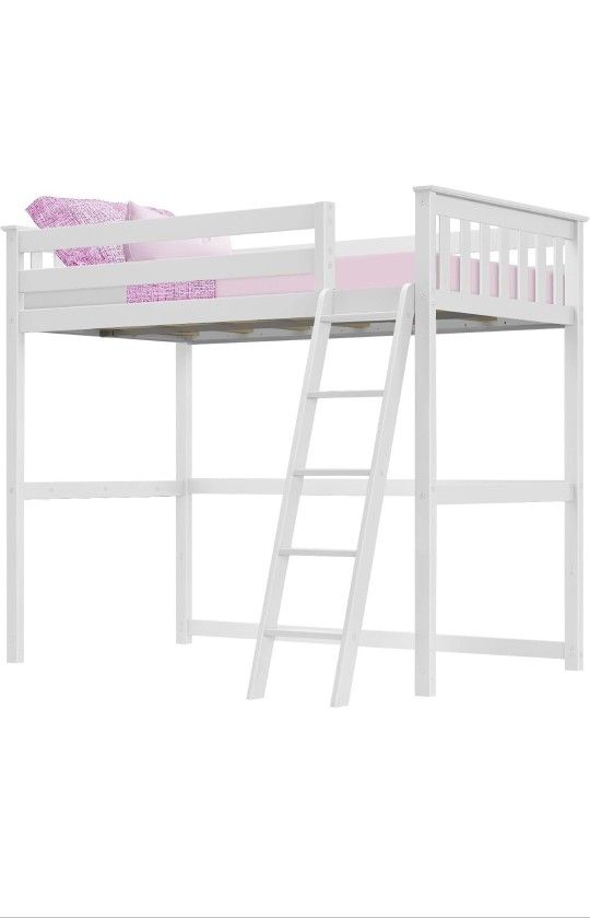 White Loft Bed Used [Not One In Picture]