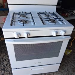 NICE..!! GAS STOVE WITH OVEN ,AMANA BRAND. SEMINEW ! DELIVER X $