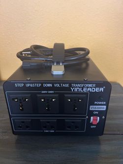 New 5000W Voltage Converter. Step Up-Step Down