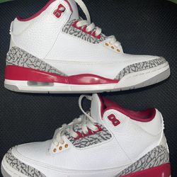 Size 8.5 - Jordan 3 Retro Mid Cardinal Red