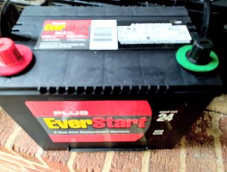 Everstart Plus group 24 battery perfect condition