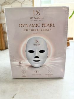 NEW & SEALED Dynamic Supreme Pearl 7-Color LED Therapy Mask - Wireless!