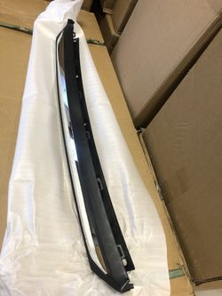 Front bumper down grille chrome Honda Accord 2014