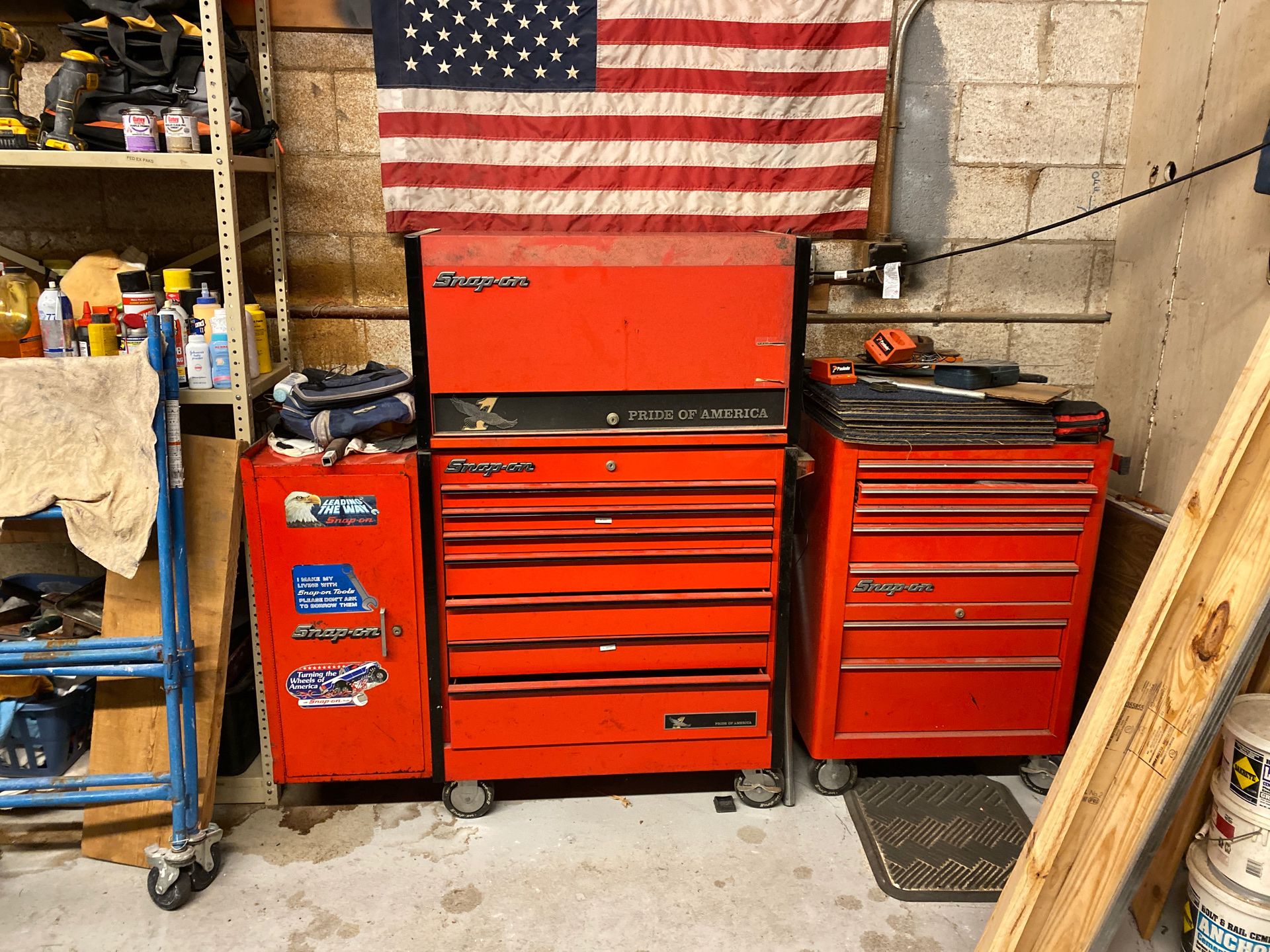 Snap on 4 pc tool chest