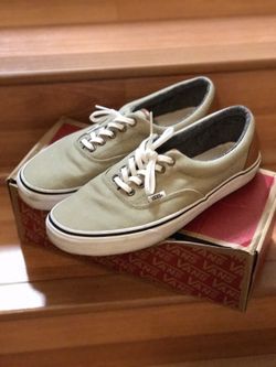 Olive Vans shoes