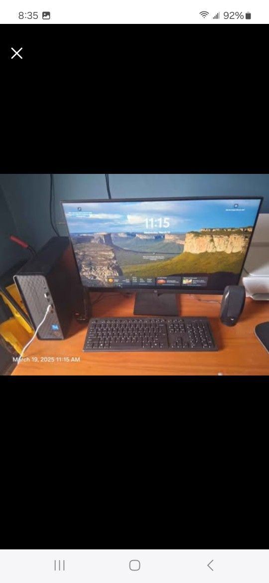 Hp Monitor Bundle And Printer