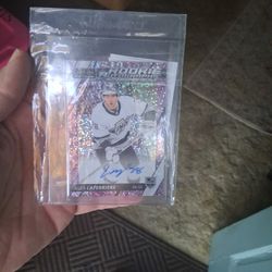 Autographed Alex Laferriere Card