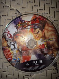 Street fighter x Tekken ps3