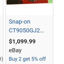 Brand New Snap On Topl