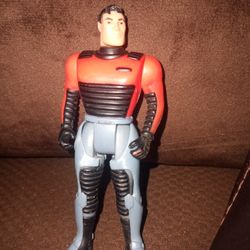 Batman Animated Series Bruce Wayne Action Figure '93 Snap Armor Kenner