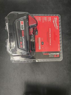 Milwaukee m18 6.0 red lithium Battery Clearance