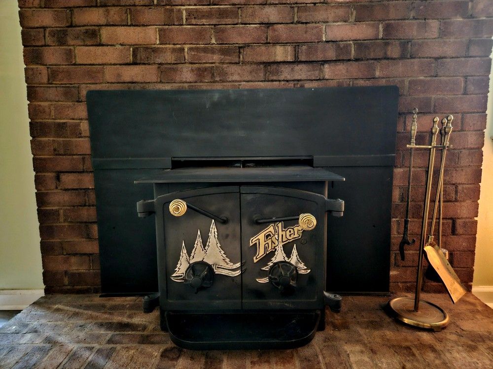 FREE wood Burning Fireplace Stove