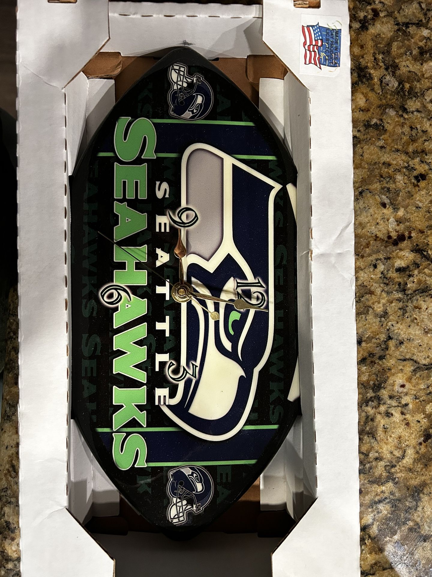 Seahawks Clock