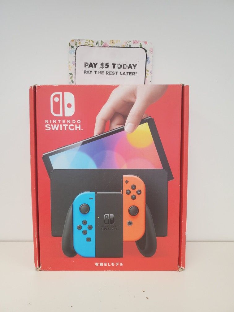 🕹️ Nintendo Switch OLED Gaming Console – Japan Model Now $319 or Only $1 Down with 1-Year Coverage