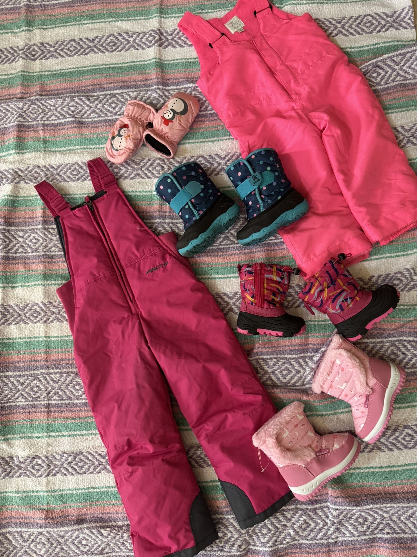 Overoles Para La Nieve - Snow Bibs For Girls