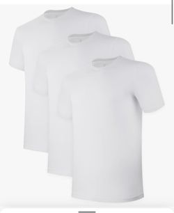 3 White Undershirts
