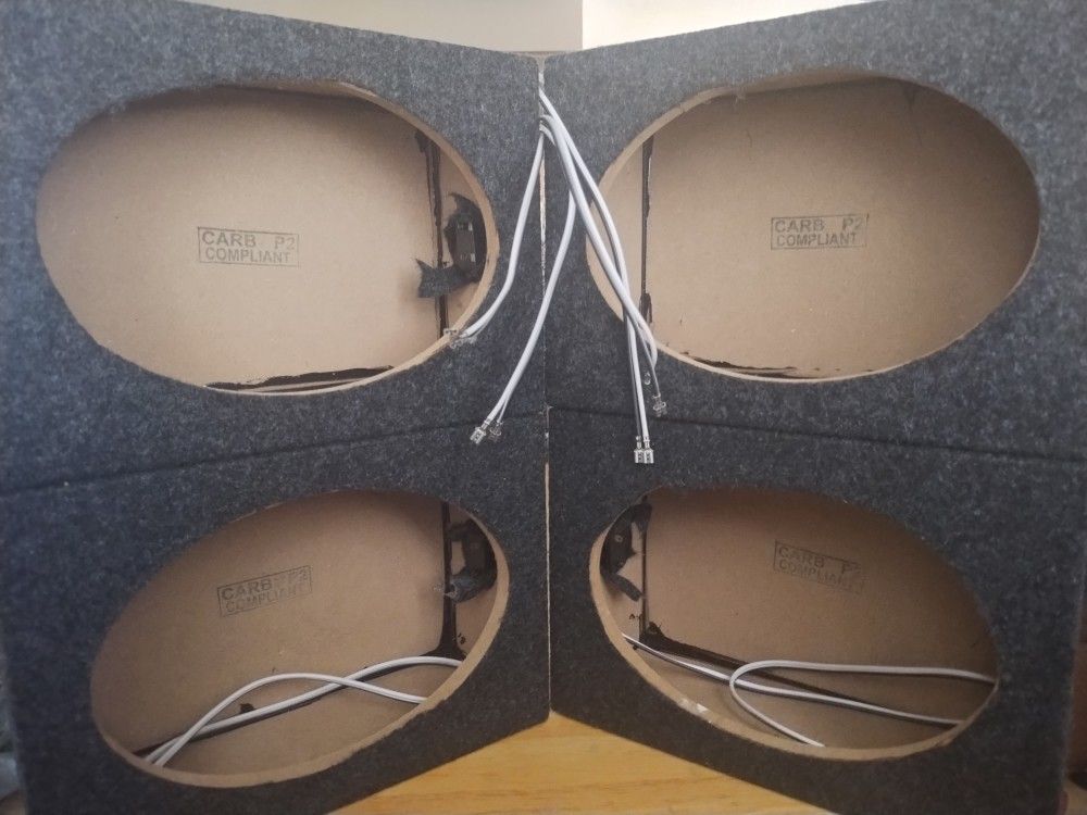 4 NEW SINGLE 6X9 BOXES