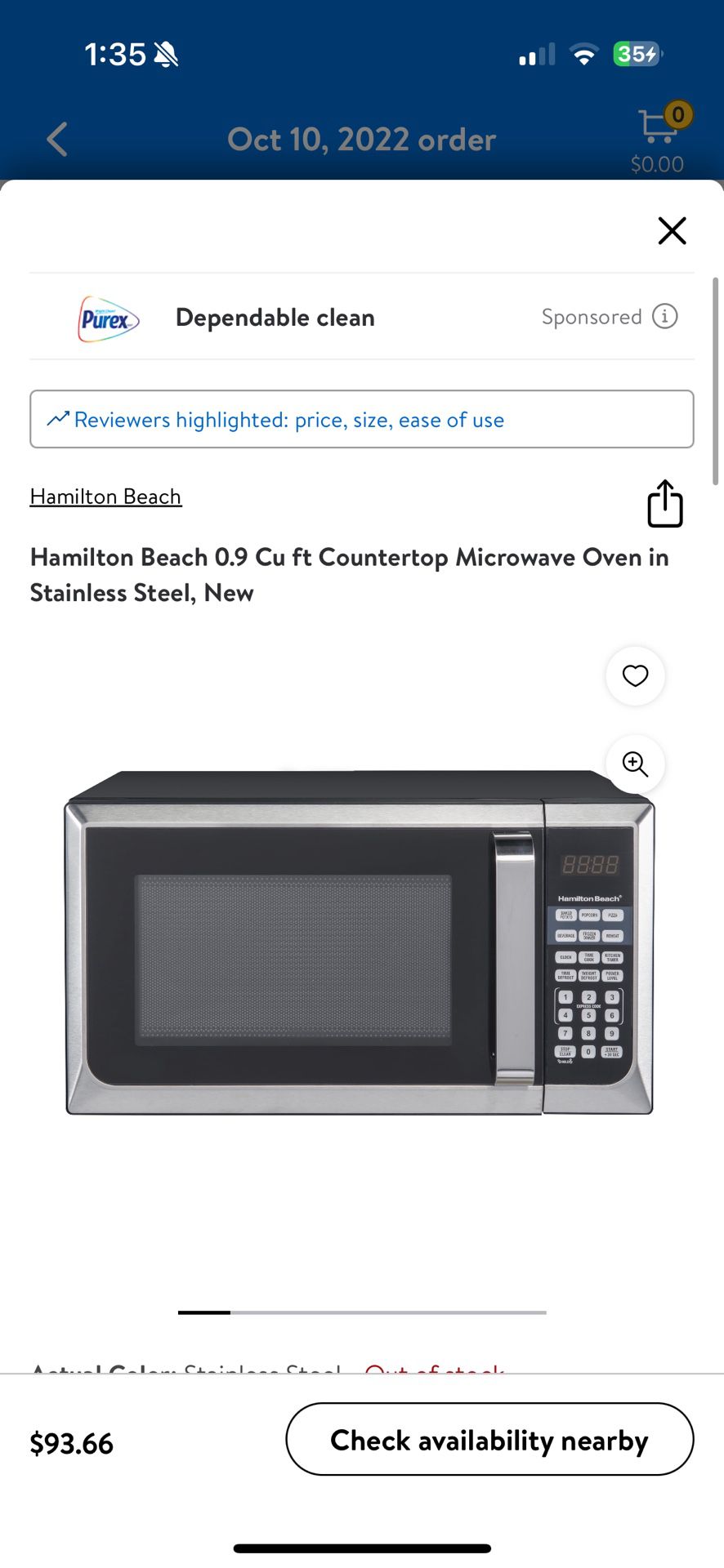 Microwave Oven For Sell