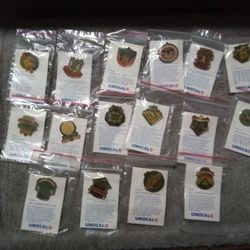 Antique LA Dodgers Unocal 76 Collectors Enamel Pins