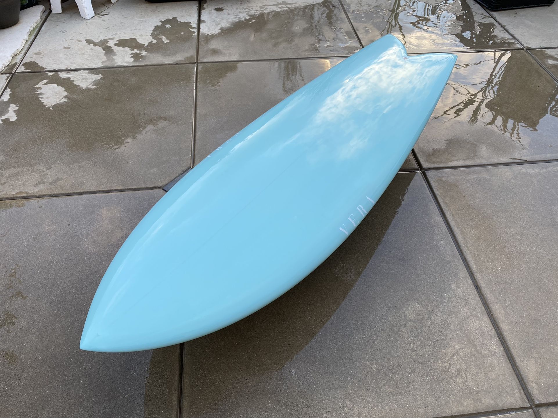 5’10 Fish Surfboard Twin Fin Fins Future Futures